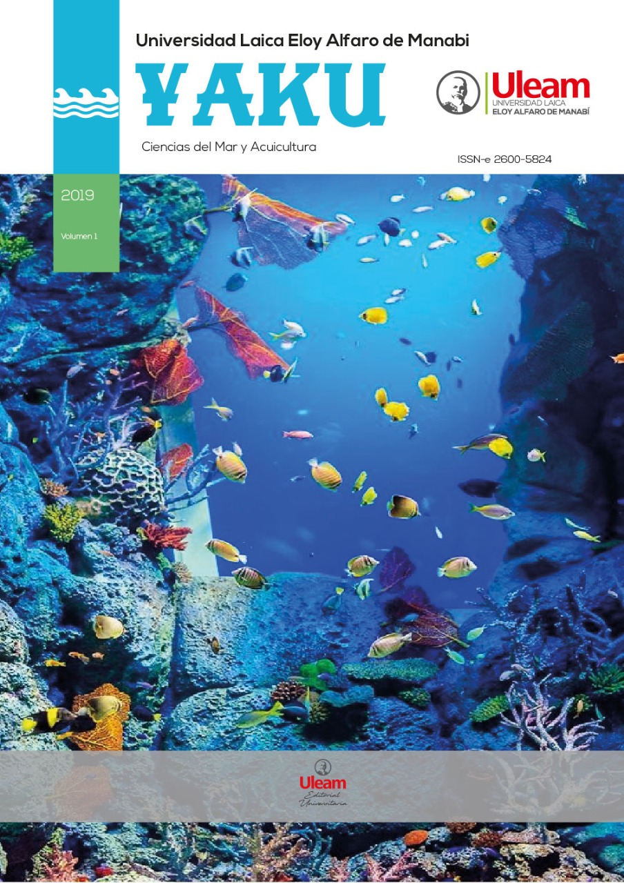 					Ver Vol. 1 Núm. 1 (2018): Revista de Ciencias del Mar y Acuicultura YAKU
				