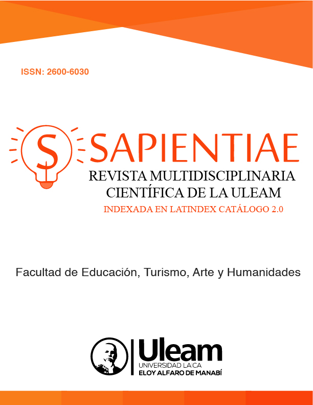 					Ver Vol. 7 Núm. 14 (2024): Volumen 7 Número 14 (2024): Revista Científica Multidisciplinaria SAPIENTIAE.  
				